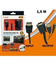 Cavo adattatore HDMI A VGA Con Alimentazione USB E Jack Audio M Linq Hv1505m