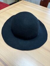 Cappello donna feltro tg. unica nero