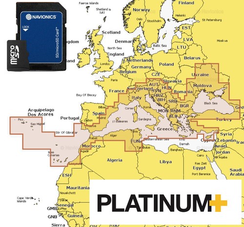 Navionics platinum plus - plus, carta