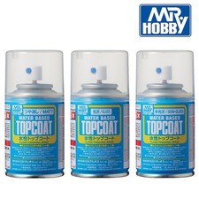 MR Hobby Topcoat Spray Water Based - Matt / Gloss / Semi-Gloss 86ml Nuovo NEW