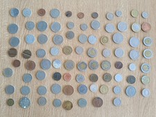 collezione di monete europee diverse ed diverse eta 