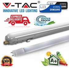 TUBO LED 60 90 120 150 cm NEON T8 T5 BARRA PLAFONIERA STAGNA SOFFITTO V-TAC