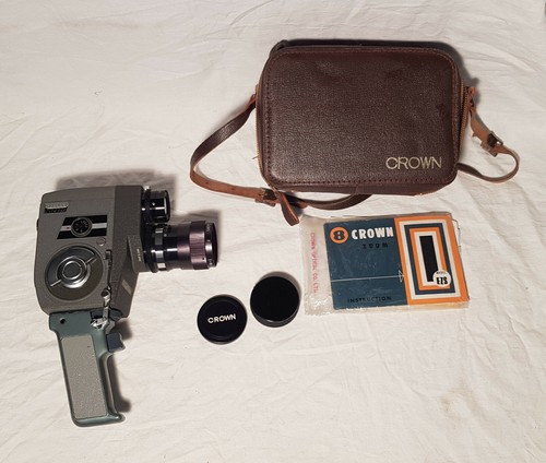 Cinepresa crown con custodia - cinepresa,