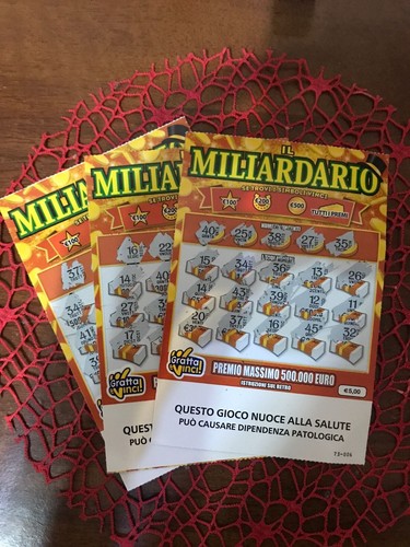 Gratta vinci 5 usati - e, 5€