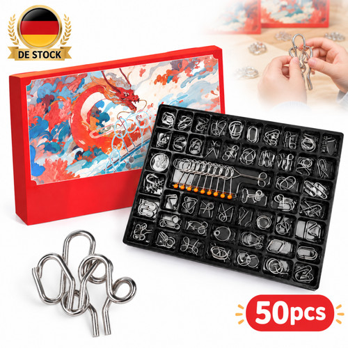 Set puzzle metallo - in,