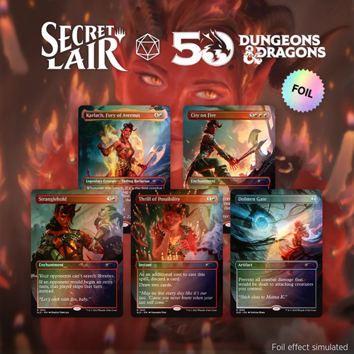 Mtg secret lair karlach - lair, karlach's