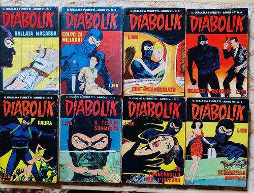 Diabolik prima serie - prima,
