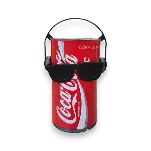 Scatola coca cola danzante - scatola,