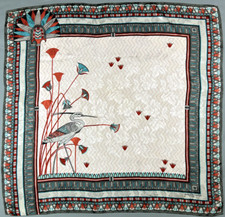 Magnifique foulard vintage "