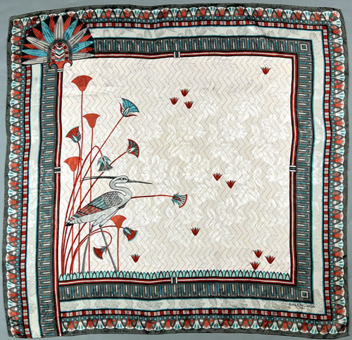 Magnifique foulard vintage - , "