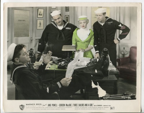 Three sailors and - and, girl