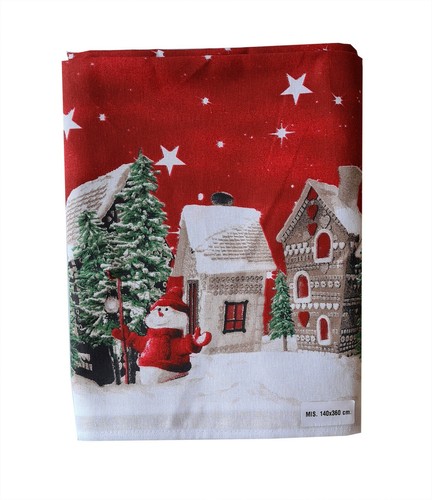 Tovaglia natale stampata - natale, 100%