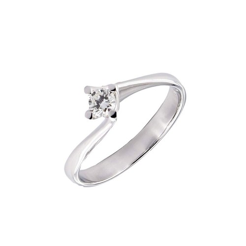 Anello solitario diamante - anello,