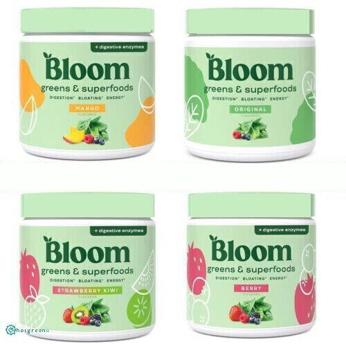 Bloom nutrition super - super, verde