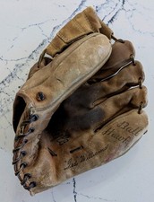 Guanto da baseball vintage Ted