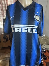 Nike Inter Milan 2010-2011 Home Football Shirt Maglia Calcio 382247-010 Uomo M