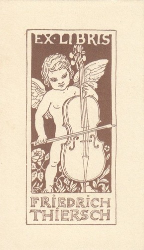 Exlibris etichetta libro - exlibris,