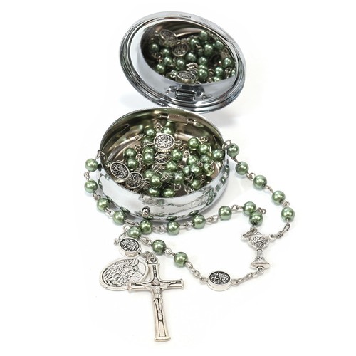 Collana rosario perline perle - perline,