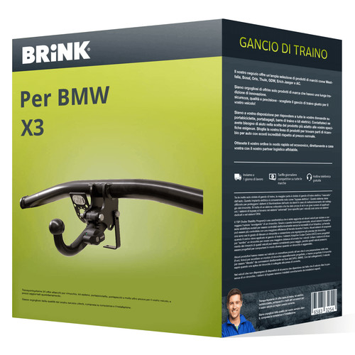 Gancio traino adatto per bmw - gancio,