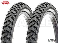 N°2 Copertone / Pneumatico Bici 16 x 1.75  Nero MTB  Bambino Tassellato KENDA