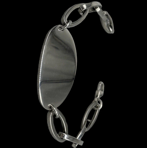 Bracciale donna catena anelli - bracciale,
