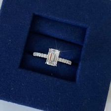 1CT Ring Emerald D VVS1 GRA