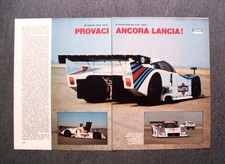 [GCG] AS28 - Clipping-Ritaglio -1984- AL VOLANTE DELLA LANCIA LC2