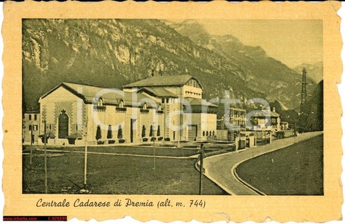 1910 centrale idroelettrica - centrale,