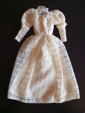 Abito Barbie Sposa Anni 70 In Ottime Condizioni - Barbie Beautiful Bride Dress