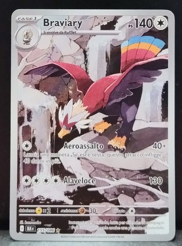Braviary 155 086 - braviary, 155/086⭐