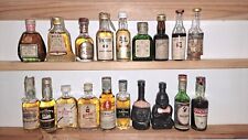 Whisky single malt, Cognac, Rhum, etc. n. 19 vecchie mignon anche singolarmente