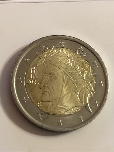 Moneta euro dante alighieri - dante,