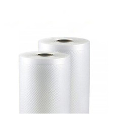 6 ROTOLI PER SOTTOVUOTO GOFFRATI 25x600 CM SACCHETTI DA 6 METRI ALIMENTI