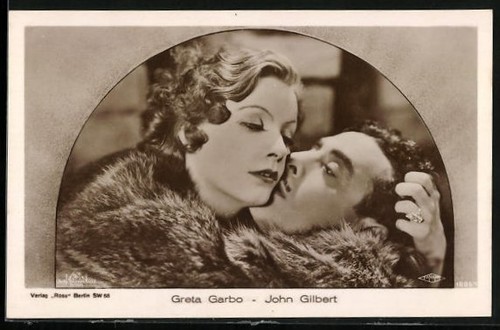 Cartolina attrice greta garbo - greta,