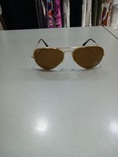 Ray-ban Aviator Goccia Rb3025 Tg58 Montatura Oro Lenti Marrone Ottime Cond. A789