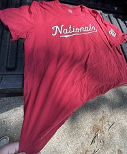 Shirt mlb red washington - red,