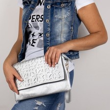 Pochette argentata borsetta