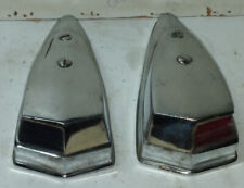 COPPIA DI FANALI DI INGOMBRO DIREZIONALI DI VECCHIO MOTOSCAFO (RIVA?) ANNI 60 