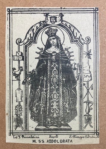 Antica stampa popolare - antica,