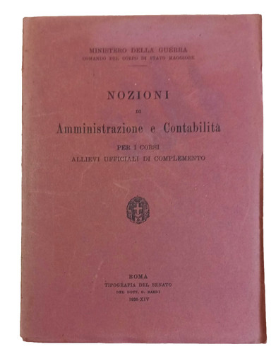 1936 ministero della guerra - -,