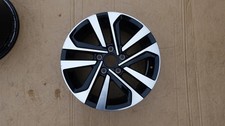 1 cerchio in lega 16 pollici 6,5" 5x112 46ET nero lucido 5G0601025 VW Golf Rim Wheel