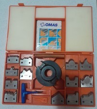 Frese Omas kit multiprofilo 14 pezzi per Toupie per lavorazione legno e affini 