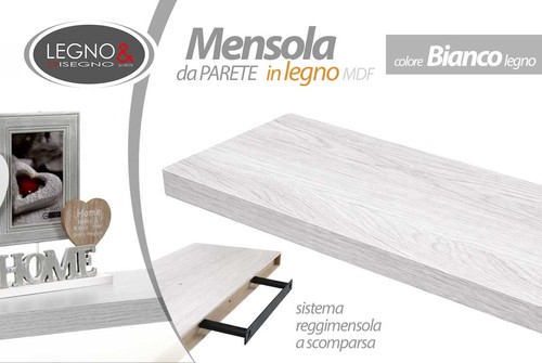 Mensola parete moderna - mensola,