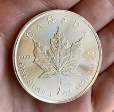 5 DOLLARI 2018 CANADA ELISABETTA II ONCIA ARGENTO SILVER FIOR DI CONIO GEM BU