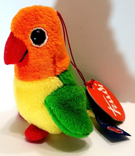Peluche trudi pappagallino - peluche,