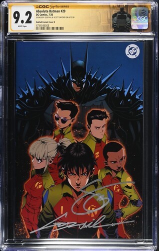 Absolute batman cgc - batman, 2x