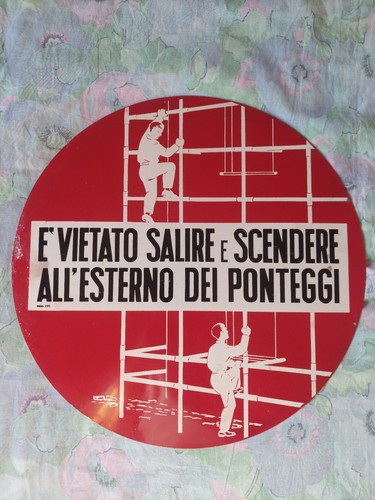 Cartello industriale pericolo - cartello,