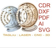 Calendario - modello DXF CDR