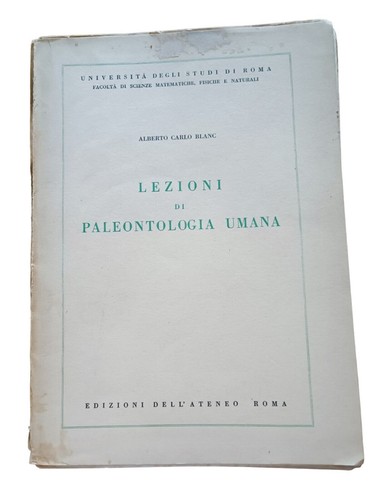 Lezioni paleontologia umana - paleontologia,