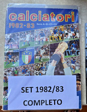 CALCIATORI PANINI 1982/83 ALBUM VUOTO + SET COMPLETO FIGURINE NUOVE PERFETTE